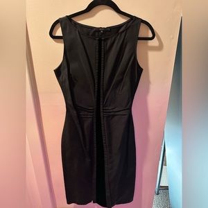 Gucci A/W 2004 Tom ford sleeveless velvet detail dress